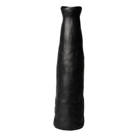 Grand Vase en céramique Shok, Noir